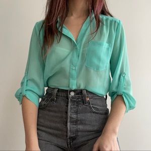 Sheer Akira blouse